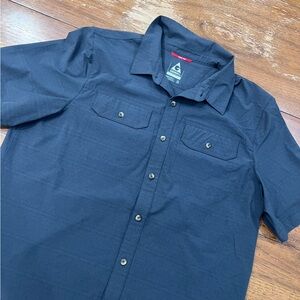 Gerry Men's Ripstop Short-Sleeve Button-Up Shirt Size XL